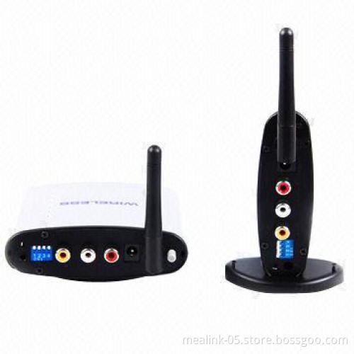 A/V Sender, 2.4GHz Wireless AV Sender and IR Remote Extender